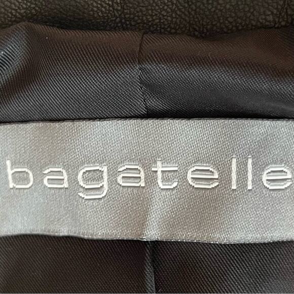 Bagatelle Red Black White Sequined Plaid Whimsical Glam Fringe Jacket NWT Size L - Picture 9 of 13